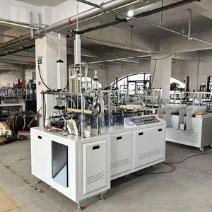 Tốc độ cao Tự động Hamburger dùng một lần giấy ăn trưa hộp sản xuất máy <span class=keywords><strong>carton</strong></span> dựng hình thành Hộp Ăn Trưa Máy làm - Product Image 3