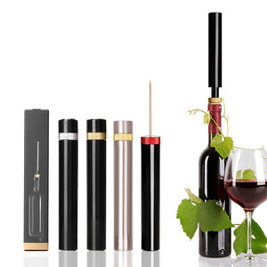 Ouvre-bouteille à vin manuel 4 en 1, <span class=keywords><strong>pompe</strong></span> à air, <span class=keywords><strong>tire</strong></span>-<span class=keywords><strong>bouchon</strong></span>, style moderne avec logo personnalisé - Product Image 2