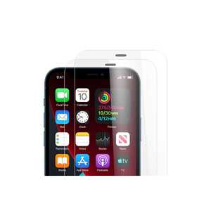 Protecteur d'écran haute définition MSRA, antistatique, anti-espion, antichoc, anti-rayures, verre trempé pour iPhone 12 Pro-VOX - Product Image 5