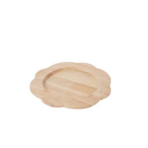 Platos clásicos redondos de madera para uso en la cocina, restaurantes, vajilla hecha a mano - Product Image 6