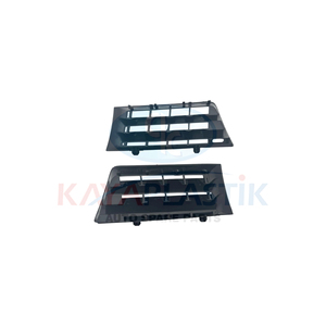 Set Griglia <span class=keywords><strong>Paraurti</strong></span> Anteriore per <span class=keywords><strong>Renault</strong></span> <span class=keywords><strong>Megane</strong></span> 2, Nuovo, in Plastica e ABS, Compatibile con il Numero di Parte 7701476893 - Product Image 6