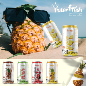 Zumo de fruta de piña del exportador vietnamita INTERFRESH a granel bebida sabrosa y nutritiva perfecta - Product Image 3