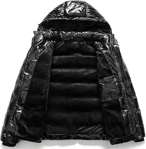 Chaqueta de Plumón para Hombre, Nueva Colección de Invierno, Chaqueta Acolchada Gruesa y Cálida, Chaqueta de Burbujas, Cargada por Dress Sports - Product Image 4