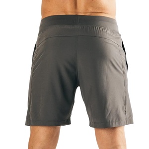 กางเกงขาสั้นกีฬาผู้ชายขายดี ผ้าสแปนเด็กซ์ผสมคอตตอน ใส่สบาย กันน้ำ ระบายอากาศ เอวสูง ซิปหน้า แห้งเร็ว สำหรับฤดูใบไม้ร่วง - Product Image 3