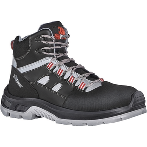 Chaussures de sécurité Cross Safety Boots Taille 42 W.11 Noir/Gris/Rouge S3S FO SR Conformes à la norme EN ISO 20345:2022 - Product Image 2
