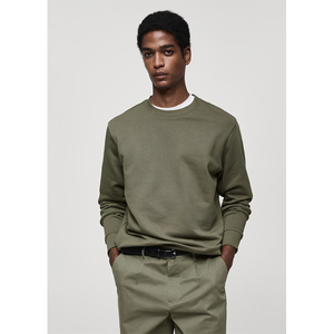 Sweat-shirt et sweat à capuche pour hommes 2025 Hot Design 100% coton OEM sur mesure col rond polaire unie - Product Image 1