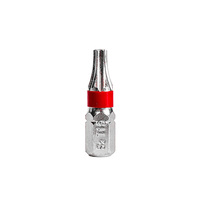 Set Mata Obeng Torx Berlapis Nikel 25mm 2 Buah TX15 OEM Tahan Lama