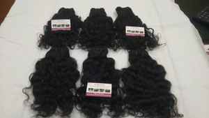 GORGEOUS RICH LOOKING HUMAN HAIR WITH UNPROCESSED UNISEX TANGLE FREE HAIR WITH <b>HALO</b> HAIR <b>EXTENSION</b> TECHNOLOGY - Product Image 2