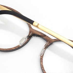 Tradebyd-Lunettes en bois naturel recyclé pour un usage quotidien-Look biologique-Choix durable - Product Image 3