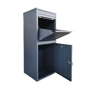 Scatola per pacchi di consegna in posizione libera da esterno cassetta per la posta in metallo per la consegna a domicilio - Product Image 4