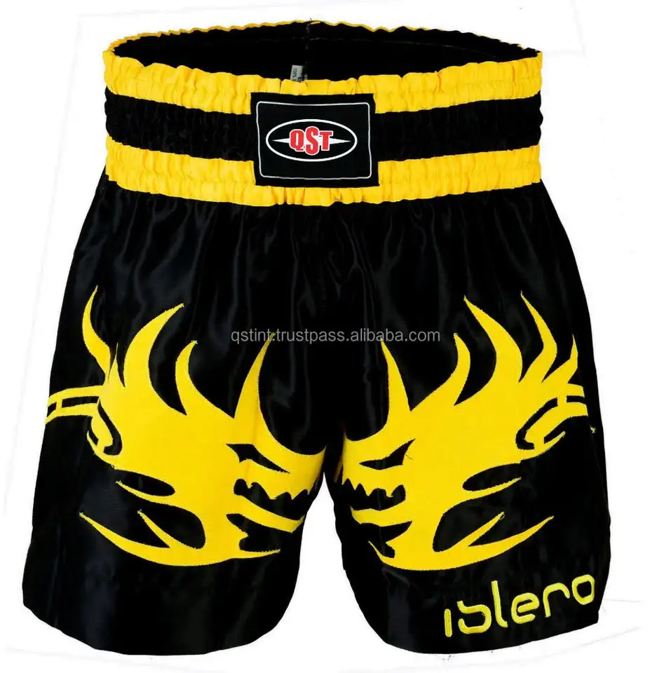 Chuyên Nghiệp MMA Đấm Bốc Muay Thái Quần Short Chất Lượng Hàng Đầu Tùy Chỉnh 100% Polyester Kickboxing Quần Short OEM ODM Dịch Vụ