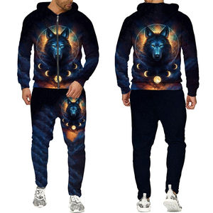 Sweat à capuche de haute qualité sans ficelle poche kangourou hommes sweat-shirt à bouton pression avec capuche - Product Image 4