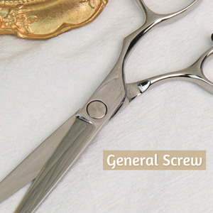 Straight Japanese Stainless Steel <strong>Blades</strong> <strong>Sharp</strong> <strong>Blade</strong> Tips Hair <strong>Scissors</strong> for Professional Hairdressers and <strong>Barbers</strong> - Product Image 5