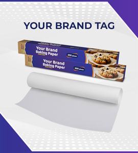 กระดาษรองอบกันน้ำเคลือบซิลิโคนสองด้าน เป็นมิตรกับสิ่งแวดล้อม ผลิตจากเยื่อกระดาษบริสุทธิ์ 100% ขนาด 37x42 ซม. สำหรับเตาอบ 16 แผ่น - Product Image 4