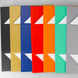 Foldable <b>Space</b> Saving Luxury <b>Gift</b> Box with Matt Lamination Embossing Sponge Lining for Low Shipping Cost - Product Image 3