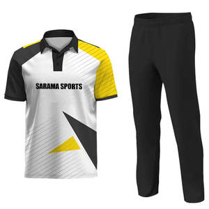 Uniforme de cricket pakistanais classique, uniforme d'équipe confortable, tissu respirant, maillot et pantalon pour l'entraînement - Product Image 1