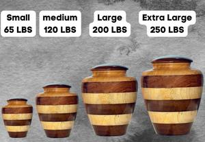 Best <b>Urn</b> for Human ashes <b>Large</b> Adult for Ashes Personalized Burial for Funeral ashes adult solid cremation plain funeral <b>urns</b> - Product Image 4