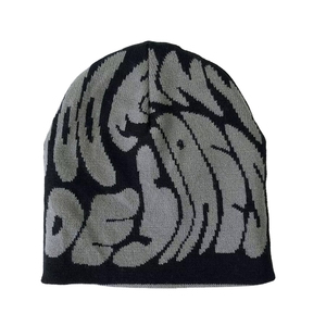 New Fashion Colors Wholesale Custom Logo Transfer Print Embroidery New Custom <b>Winter</b> Wear Knitted Cap Beanies <b>Hats</b> for <b>Men</b> Women - Product Image 1