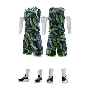 Ensemble d'uniformes de basket-ball personnalisés brodés bon marché OEM |   100% polyester |   Respirant Anti-UV |   Vêtements d'équipe unisexes pour adultes - Product Image 4