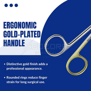 Tijeras quirúrgicas manuales de corte de precisión para kits de instrumentos médicos reutilizables de alta resistencia a la corrosión certificado CE - Product Image 4