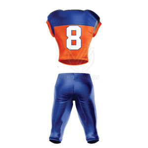 Service OEM – Nouveaux ensembles d'uniformes de football américain respirants et à séchage rapide pour hommes, conception personnalisée, haute qualité, 100 % été - Product Image 5