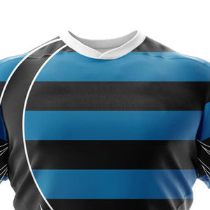 Ensemble d'uniformes de rugby en polyester 100% personnalisés pour hommes Kit de rugby en tissu solide conçu pour la flexibilité du confort - Product Image 5
