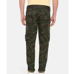 Pantalon cargo en nylon pour homme avec logo personnalisé, streetwear, pantalon utilitaire, multi-poches, vêtements décontractés - Product Image 4