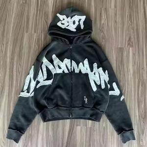 Novedad: Sudaderas con Capucha Casuales para Hombre, 100% Algodón, de Secado Rápido, Estilo Urbano, con Bolsillo Bordado en 3D y Diseño Único - Product Image 3