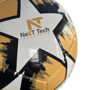 Tech Industries Ballon d'entraînement de football Matériau PU à des fins d'entraînement avec un design personnalisé et un logo personnalisé - Product Image 3