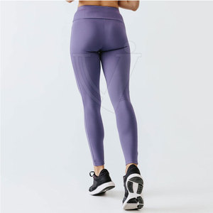 Leggings de yoga en taille adulte femmes Logo personnalisé Leggings serrés pantalons pour femmes taille élastique - Product Image 2