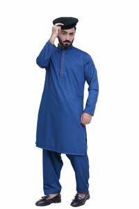 Shalwar Kameez de Algodón Pakistaní, Nueva Colección 2026, Ropa Musulmana Étnica para Verano e Invierno, Transpirable y Elegante para Hombre - Product Image 3
