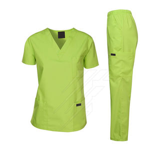 Ensemble de gommage pour femmes Ensembles de gommage pour soins infirmiers chirurgicaux Uniformes d'hôpital Usine médicale Vente en gros Uniformes pour femmes gommages personnalisés - Product Image 3