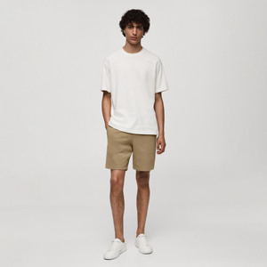 Relaxed Fit Men Sweat <b>Shorts</b> Soft Cotton Breathable Fabric Stylish Lounge Wear Comfortable Gym <b>Shorts</b> for Men - Product Image 2