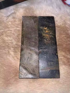 แผ่นเขาควายแบบว่างเปล่าทำด้วยมือสำหรับกรอบแว่นตาและด้ามจับมีดแผ่นสเกลแตรวัวธรรมชาติในงานฝีมือเสี้ยวต่างๆ - Product Image 3