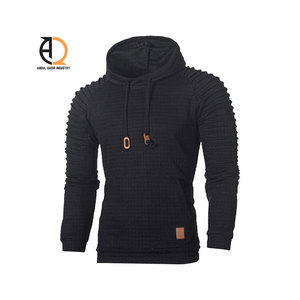 Haute qualité hommes pull décontracté unisexe poids lourd coton polaire surdimensionné impression personnalisée à capuche hommes sweats à capuche - Product Image 5