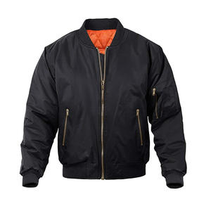 Veste d'hiver sur mesure pour homme, nouvelle collection, imperméable, coupe-vent, style camionneur, bomber avec fermeture éclair réversible - Product Image 1