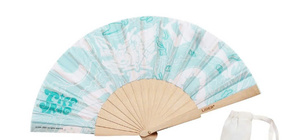 Abanicos de papel hechos a mano para fiestas, bodas, festivales y eventos especiales, que ofrecen un hermoso toque de arte y tradición. - Product Image 5