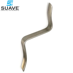 SUAVE SURGICAL INSTRUMENTS-Retractor de rodilla Z de acero de diferentes tamaños, producto premium de la más alta calidad fabricado en Pakistán - Product Image 3