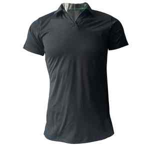 Polo de travail cool avec logo et boutons pour hommes T-shirts de travail personnalisés pour hommes - Product Image 1