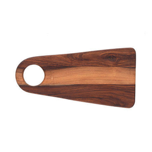 Planche à découper en bois d'acacia de forme antique avec logo personnalisé Planche à découper en bois de charcuterie pour la cuisine - Product Image 2