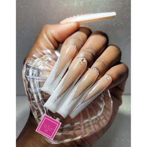 Applicazione per unghie French Celebrity Length 3XL - Product Image 1