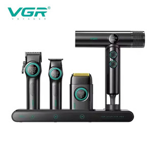 VGR originale STEPLERSS RPO 4 in 1 set professionale barbiere Combo BLDC 9000RPM - Product Image 5