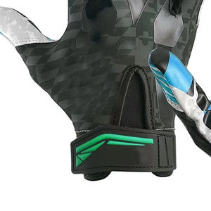 Gants de football américain les plus vendus en gros – Paume adhérente, cuir respirant, néoprène imperméable, séchage rapide – Gants de receveur - Product Image 2