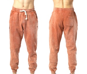 MONO RIDERS Custom Logo 100% Cotton Oxford Men's Tapered Active Joggers 4-Way Stretch <b>Drawstring</b> Fleece Lining Gym <b>Trousers</b> - Product Image 4