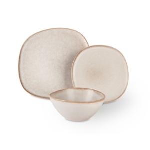 Servizio di Piatti Excelsa in Porcellana Bianca da 12 Pezzi, Qualità Premium per un Comfort di Pranzo, Prodotto in Cina 67682 - Product Image 2