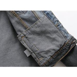 Vestes en jean tendance pour hommes en gros, durables, sur mesure, de haute qualité, vêtements d'extérieur, devant droit, coupe-vent, style vintage, 100% coton - Product Image 6