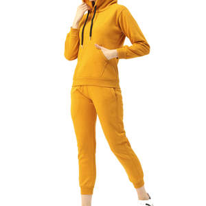 ชุดวอร์ม2ชิ้นสำหรับผู้หญิงชุดวอร์มกางเกงมีฮู้ดสำหรับผู้หญิงระบายอากาศได้ดีพิมพ์ลายได้ตามต้องการ - Product Image 2