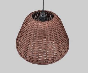 Lámpara colgante de ratán tejida a mano, lámpara de techo natural, lámpara colgante de granja rústica - Product Image 6