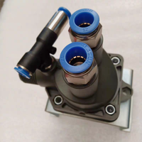 Outils de réparation de pneus noirs Shanghai Unite, machine à retirer les pneus en PVC avec ensemble de valve d'échappement rapide, garantie 1 an