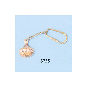 Porte-clés en laiton d'inspiration maritime pour la décoration sur le thème nautique, cadeaux mettant en valeur l'artisanat traditionnel - Product Image 3